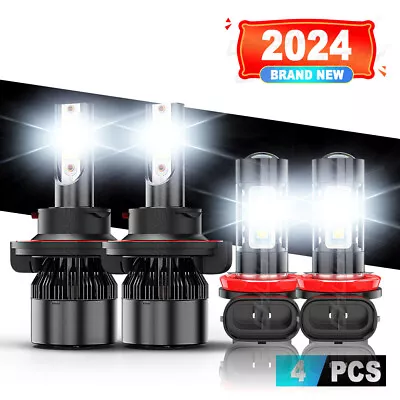 For Chevy Cruze 2011-2015 LED Headlights High Low Beam Fog Light Combo 4x Bulbs • $22.99