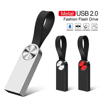 £15.59 • Buy 1TB USB2.0 Flash Drive Metal Memory Stick Pen Disk Key Ring For PC Laptop Gifts