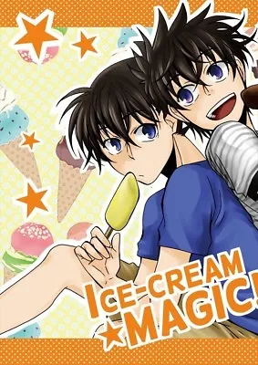 Detective Conan Yaoi Doujinshi ICE CREAM MAGIC Kaito X Shinichi PG13 • $12.99