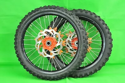 2007 07 KTM250SX-F KTM 250SX-F 250 Front Rear Wheel Tire Rim Hub Assembly • $279.99