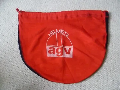 AGV Branded Soft Fleece Motorcycle Helmet Bag - LOOK! • $6.30