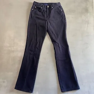 Guess Jeans Womens 26 X 31.5 Blue Made Usa Boot Cut Leg Navy Made USA Vintage  • $12.77