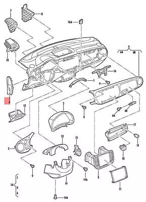 Genuine VW Beetle Cabrio Cabriolet Bettle Cover Nutria Beige 5C5858248BPX7 • $20.36