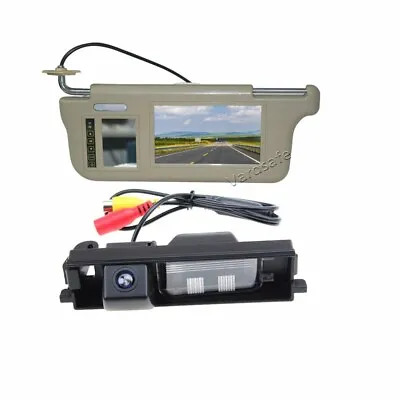 Sun Visor Rear View Mirror Monitor Reversing Camera For Toyota RAV4 2006-2012 • $109