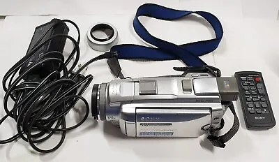 Sony Handycam DCR-HC85 NTSC Mini DV SteadyShot Camcorder W/ Accessories & Case • $129.99