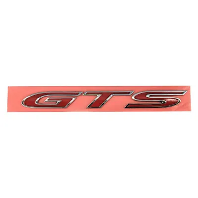 Badge HSV GTS Boot Badge Red With Chrome Rim For VF GENF GENF2 E2 E3 & Coupe GTS • $179.99