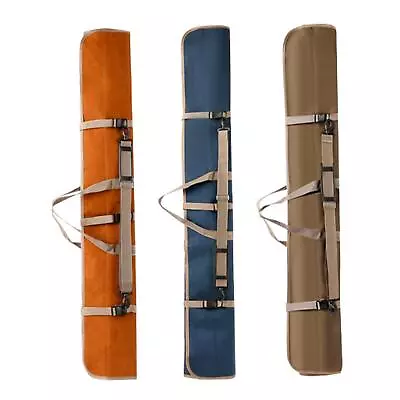 Fishing Rods Bag Waterproof Nylon Foldable Protector Travel Case Men Gift • $37.90