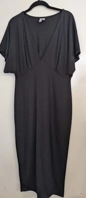 $25 • Buy Gorgeous V-neck ASOS Black Dress Sz 14