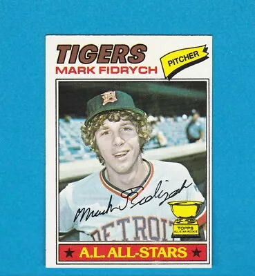 1977 Topps Baseball Set Break 265 Mark Fidrych Rc Tigers Nm+ • $0.99