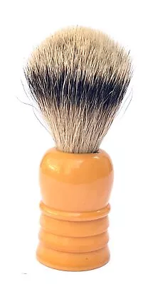 MADE RITE Vintage Shaving Brush Bakelite Handle Base & Badger Bristles 1001 1940 • $19.99