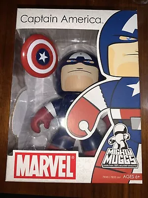 2008 Hasbro Mighty Muggs: Marvel Universe CAPTAIN  AMERICA Vinyl Figure  • $8.60