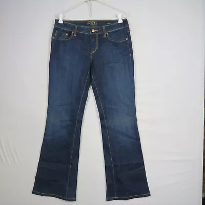 Seven7 For All Mankind Womens Jeans 31W 30L Blue Flare Bootcut Relaxed Fit  • $23.99