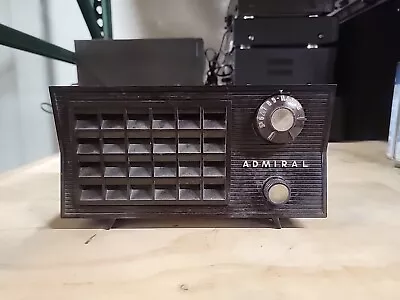 1954 Admiral Model 5r35 Working Vacuum Tube Radio Working • $59