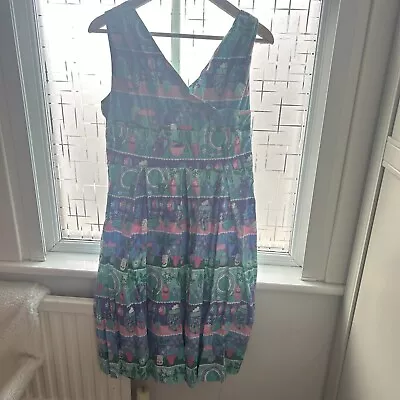 Lindy Bop Size 14 Kitchen Rockabilly Dress • £0.99