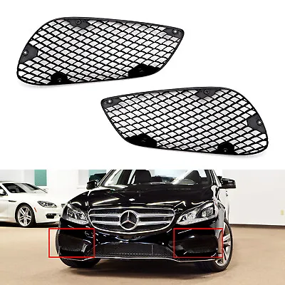Front Bumper Grille For 2014-16 Mercedes-Benz E250 E350 E400 Left And Right Side • $30.68
