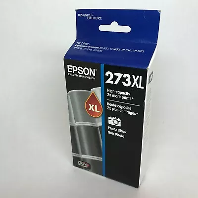 Epson 273XL High-Capacity Claria Premium Ink Cartridge T273XL120 NEW EXP 05.2018 • $14.97