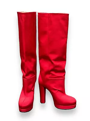 Shoe Size 8.5 Gucci Red Boots • $327