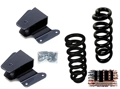 1973-1979 Ford F150 F100 2 F 2 R Lowering Coil Springs Hanger Drop Kit • $1199.11