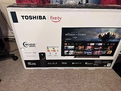 Toshiba Fire TV 43 Inch - Black - Brand New - Unopened -  • £350