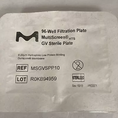 Millipore MultiScreen-DV 96-well Filtration Plate - 1 Each • $22.95