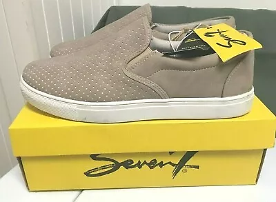 Women's Slip On Taupe Colored Gemini Shoes By Seven 7  NIB  Size11 • $16