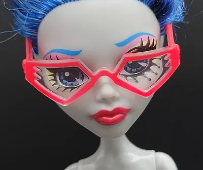 Monster High Doll Ghoulia Yelps Ghoul Spirit Fearleading Fearleader Red Glasses • $26.99