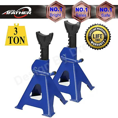 1 Pair Racing Jack Stands 3 Ton Heavy Duty For Car Truck Auto Lift High Quality • $36
