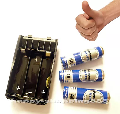 GA-37AA Size Battery Case+3pcs AA Battery For Yaesu VX-3RFBA37vertexhorizon • $18.99