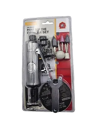 Mini Air Die Grinder Set 18 Piece Cut Off Wheel Lightweight 1250276 A1 • $32.84