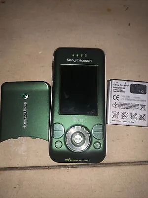 Sony Ericsson Walkman W580i - Green ( AT&T ) Vintage Cellular Phone - Untested • $30