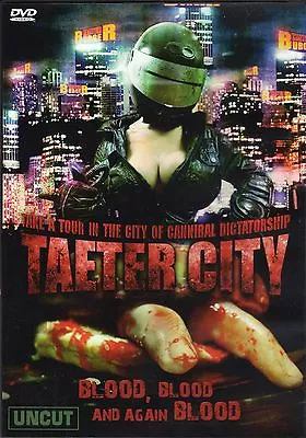 Taeter City  100% Uncut  Region2 DVD  New & Sealed  Adam Chaplin Creator • £13.10