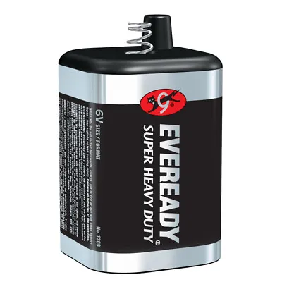 Energizer  Eveready  6-Volt  Zinc Carbon  Lantern Battery  1 Pk Bulk • $14.99