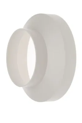 £5.55 • Buy 6 /150mm TO 5 /125mm ROUND PIPE REDUCER VENTILATION DUCTING ADAPTOR WHITE 