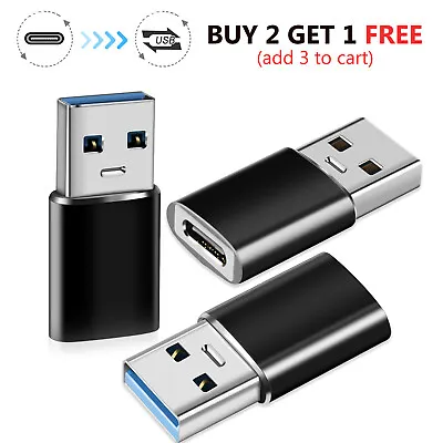 Type-C Female To USB-A Male Converter Adapter For IPhone 15 Pro MaxiPadSamsung • $6.92