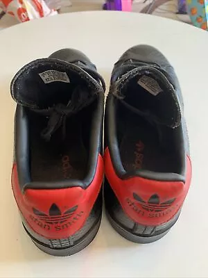$30 • Buy Adidas Stan Smith Black And Red Reptile US 9