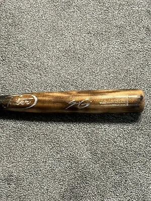 Sal Gozzo Game Used Signed Cracked Baseball Bat Phillies • $25