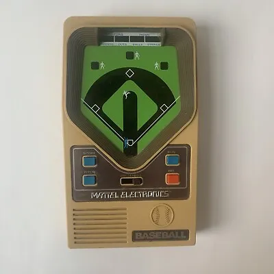 Vintage Mattel Electronics Baseball 1978  Works!! • $24.90