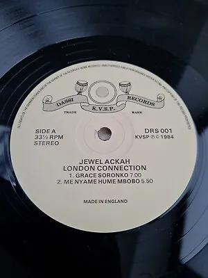 Jewel Ackah  London Connection  Afro Highlife EX LP • £24.79