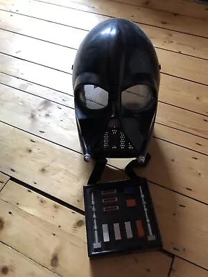 2004 Hasbro Star Wars Darth Vader Electronic Voice Changer Helmet Mask Costume • £10