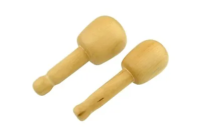 Wooden Non Marring Jumbo Doming Dapping Punch Mallet Set X 2. J1399 • £18.24