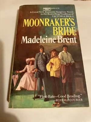Moonraker's Bride By Madeleine Brent RARE OOP PB Romantic Suspense • $14.99