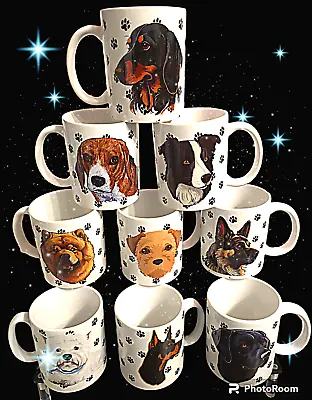 Dog Lovers Mugs Various Breeds • £8.99