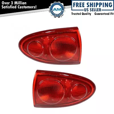 Taillights Taillamps Quarter Mounted Pair Set Rear Brake For 03-05 Cavalier • $80.99