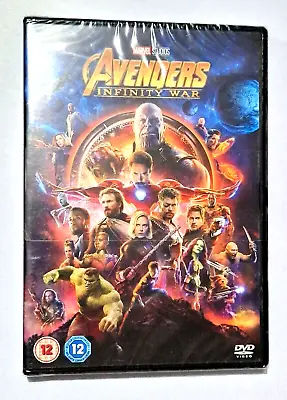 Avengers Infinity War DVD SEALED Marvel Film • £2.75
