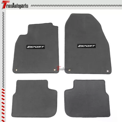 For 03-11 Saab 9-3 Grey Floor Mat Car Carpets Liner Nylon Front Rear W/ Sport • $58.99