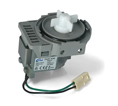 Genuine Oem Omega Dishwasher Water Drain Pump Assembly With Harness Odw507txb • $79