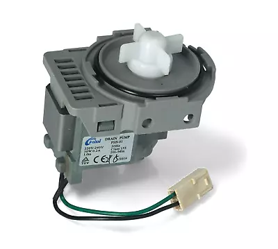 Genuine Oem Omega Dishwasher Water Drain Pump Assembly With Harness Odw702xb • $79