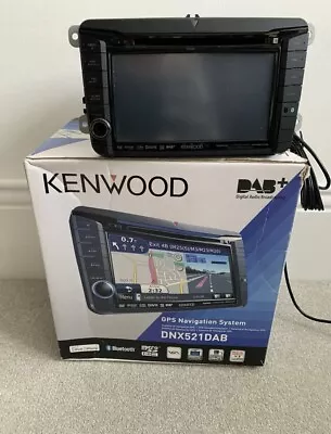 Kenwood DNX521DAB VW Stereo T5 Golf Past DAB Bluetooth • £280