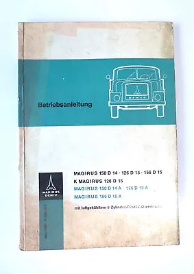 Magirus Deutz H 5056-210 Operating Instructions Manual • $94.21