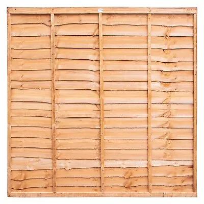 6ft Lap Fence Panel Pressure Treated X 4 Free Delivery. 4 Panels  • £150